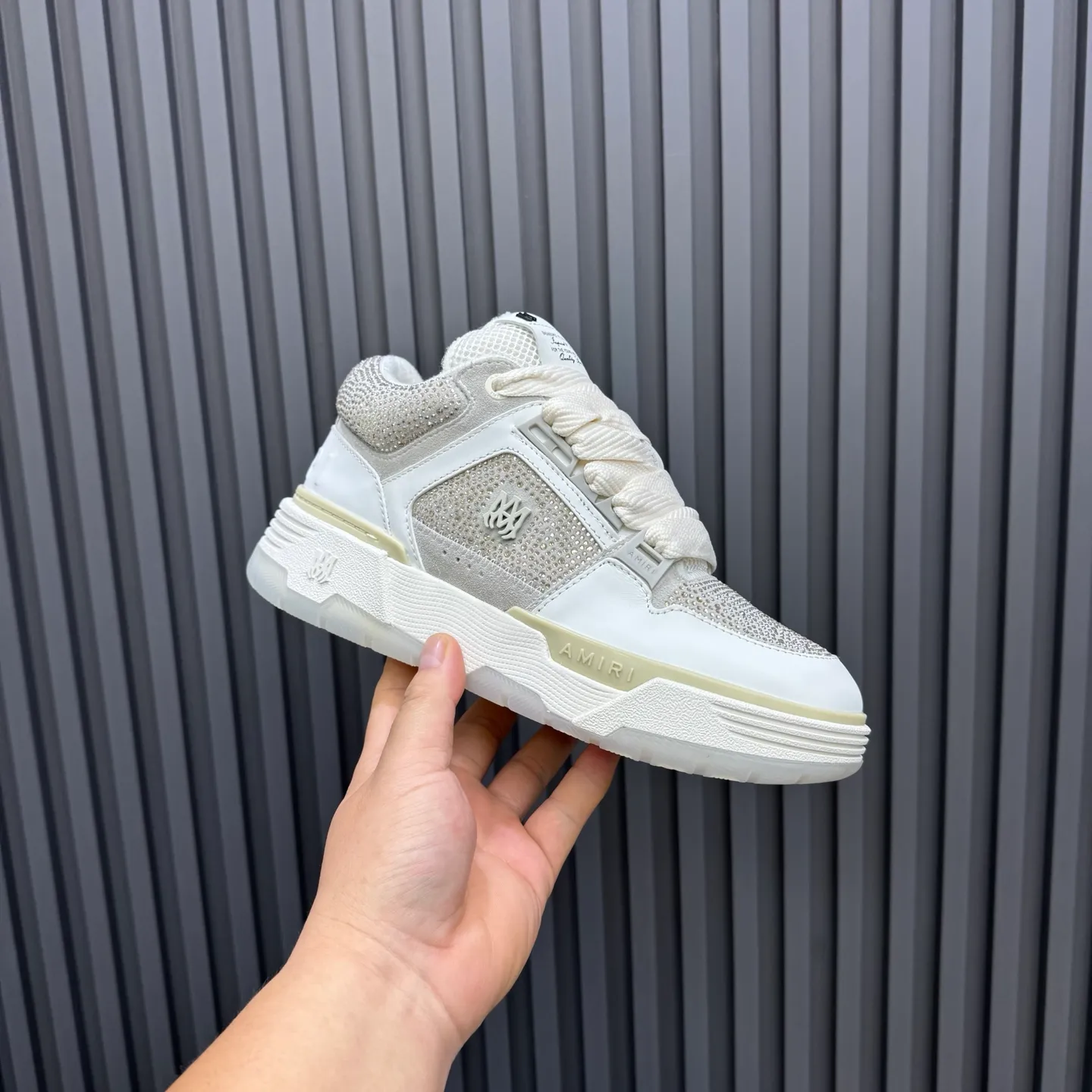 Men's shoes 💰760💰 AMIRI AMIRI fashion brand hot sale 🔥 Available all year round, couples 💑 Official website synchronization Imported fabrics 1⃣️ vs 1⃣️ replica, original factory special original sole, 35-45 (45. non-refundable)